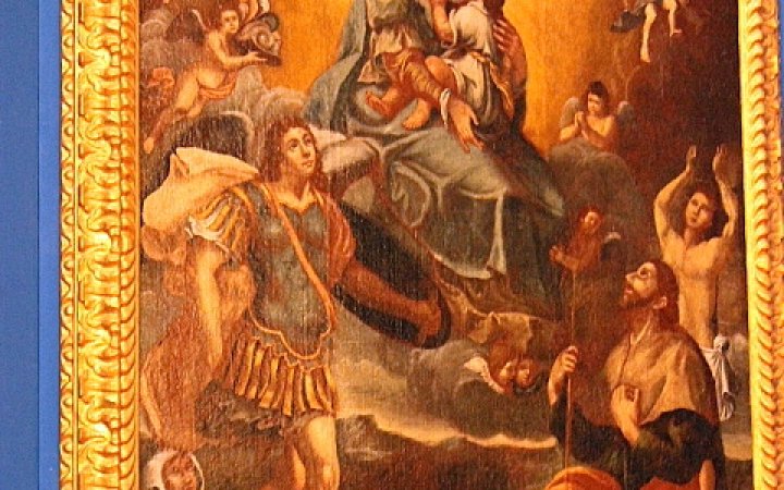 Painting of Our Lady of Mercy