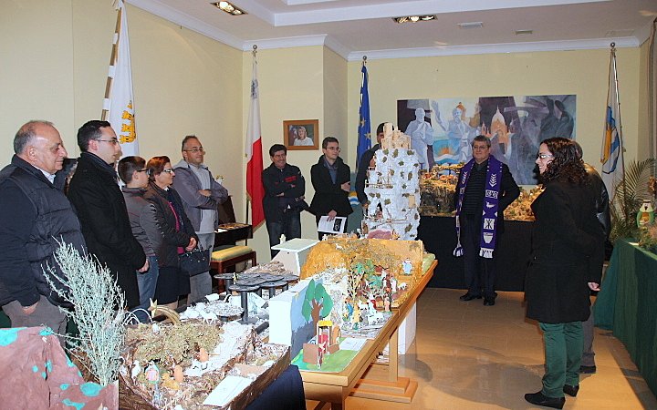 CRIB EXHIBITION AT LOCAL COUNCIL