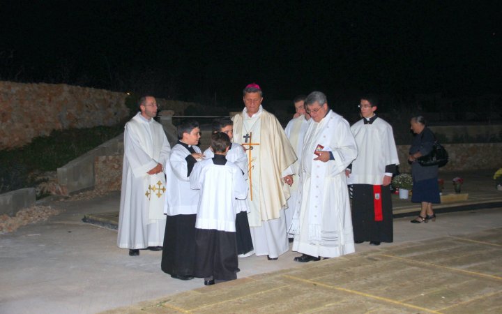 Blessing of New chapel at ‘Ħniena Divina’ cemetry