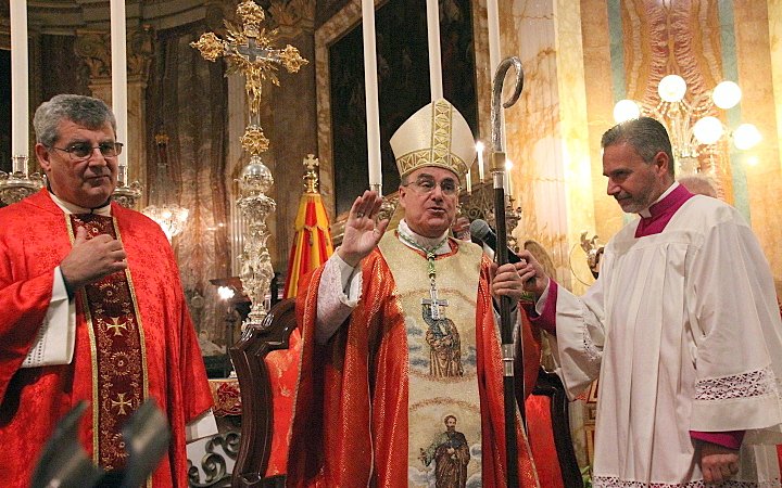 EVE of ST KORONATU Mass led by H.E. Bishop Pawlu Cremona