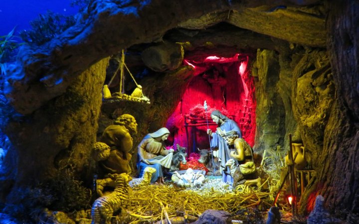 Nativity Crib at the Nadur Basilica 2017