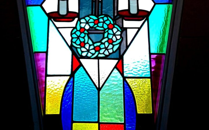 3 New stained Glass at the “ĦNIENA DIVINA” cemetery