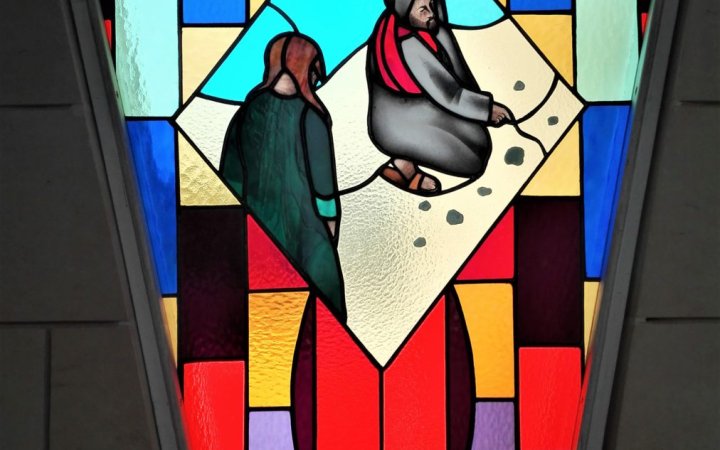 7th New stained Glass at the “ĦNIENA DIVINA” cemetery