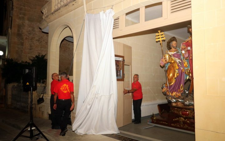 Inauguration of lift by GĦAQDA ARMAR TRIQ DIĊEMBRU 13