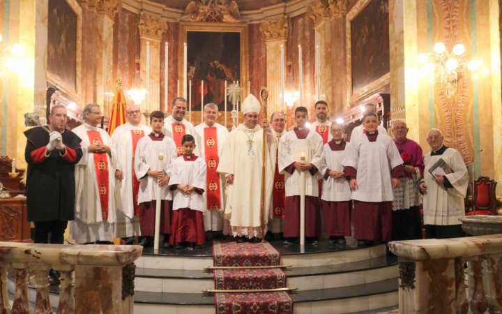 Mass by H.E. Mgr Giovanni Cefai MSSP Bishop in Peru