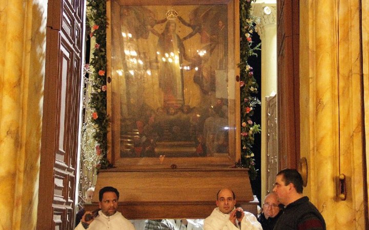 Arrival of Titular of Madonna ta’ Pinu
