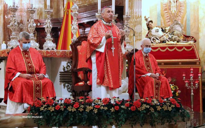 Solemn Mass led by Bishop H.E. Mons Anton Teuma