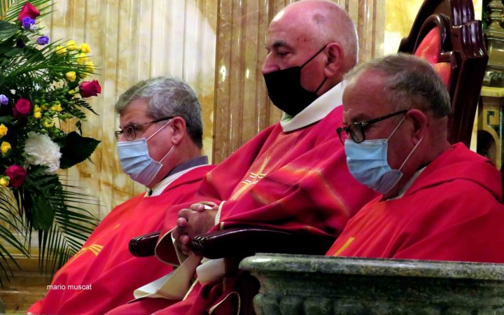 St Coronatu Feast – 3rd Day of Tridum Mass led by Mons Joseph Attard