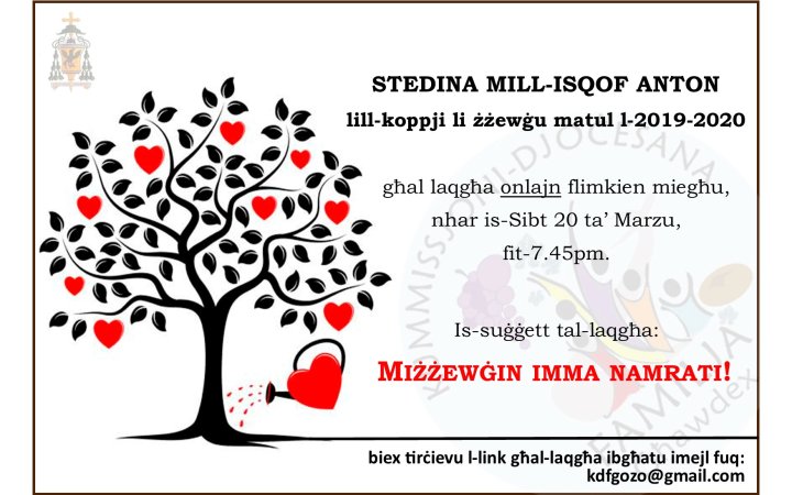 Stedina mill-Isqof Anton Teuma – koppji 2019-2020