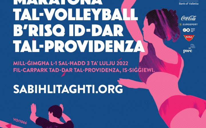 Marathon of Volley in aid of Dar tal-Providenza