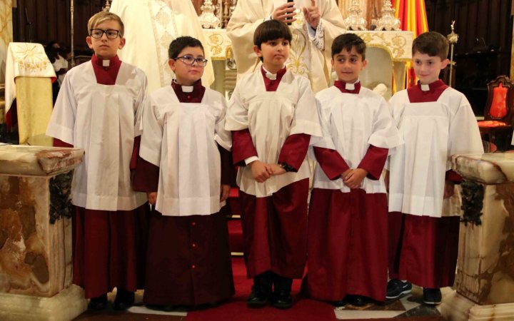 Vestment of 5 Altar boys