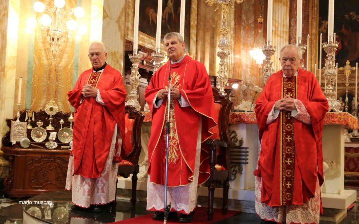 Solemn Mass led by Mons Jimmy Xerri