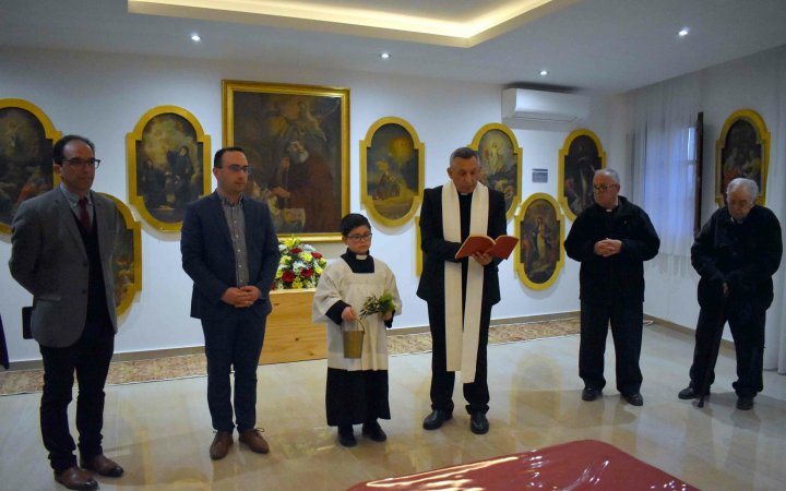 Opening of Sacred Art Hall by H.E. Anton Teuma