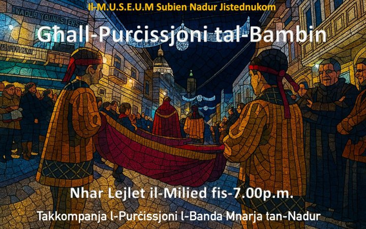 CHRISTMAS EVE – Baby Jesus Procession