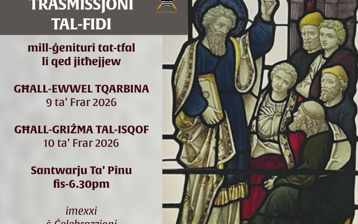 Celebration of the Transmission of the Faith