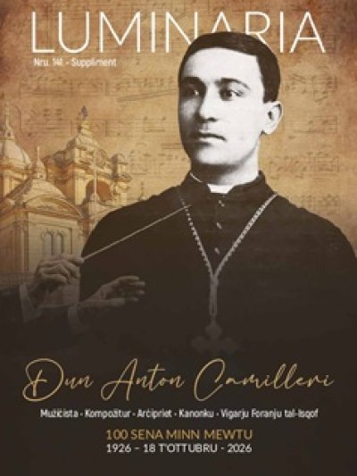 Cover of Luminaria #141 — Suppliment: Arċipriet Anton Camilleri